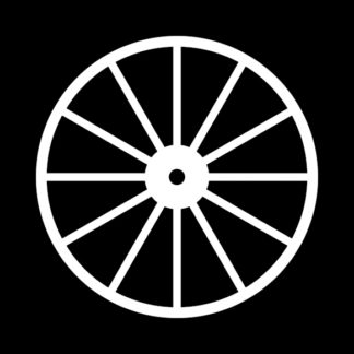 Wagon Wheel Snowflake Pattern