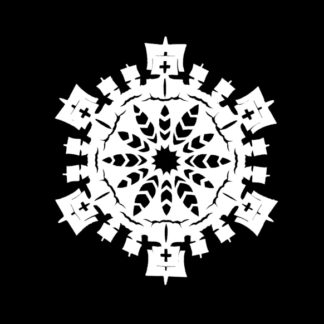 Columbus Day Snowflake Pattern
