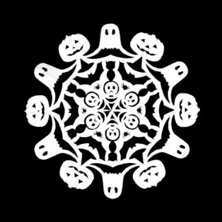 How to Make a Halloween Snowflake