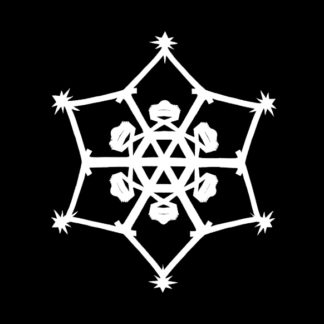 Manger Paper Snowflake